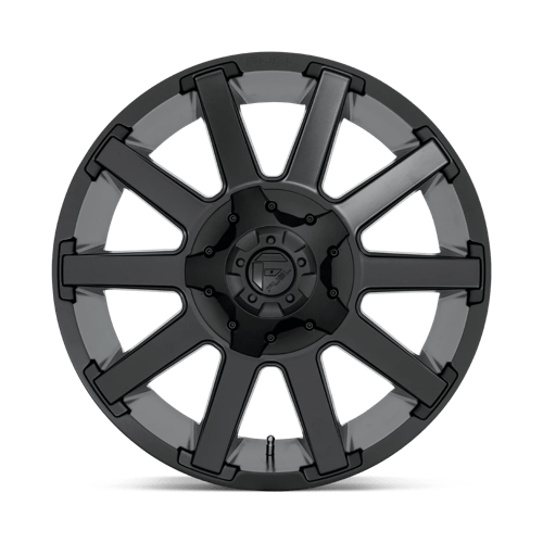 20X10 Fuel 1PC D437 CONTRA 5X5.5/150 -18MM SATIN BLACK