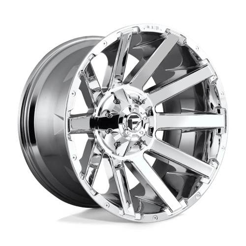 22X12 Fuel 1PC D614 CONTRA 8X170 -44MM CHROME PLATED