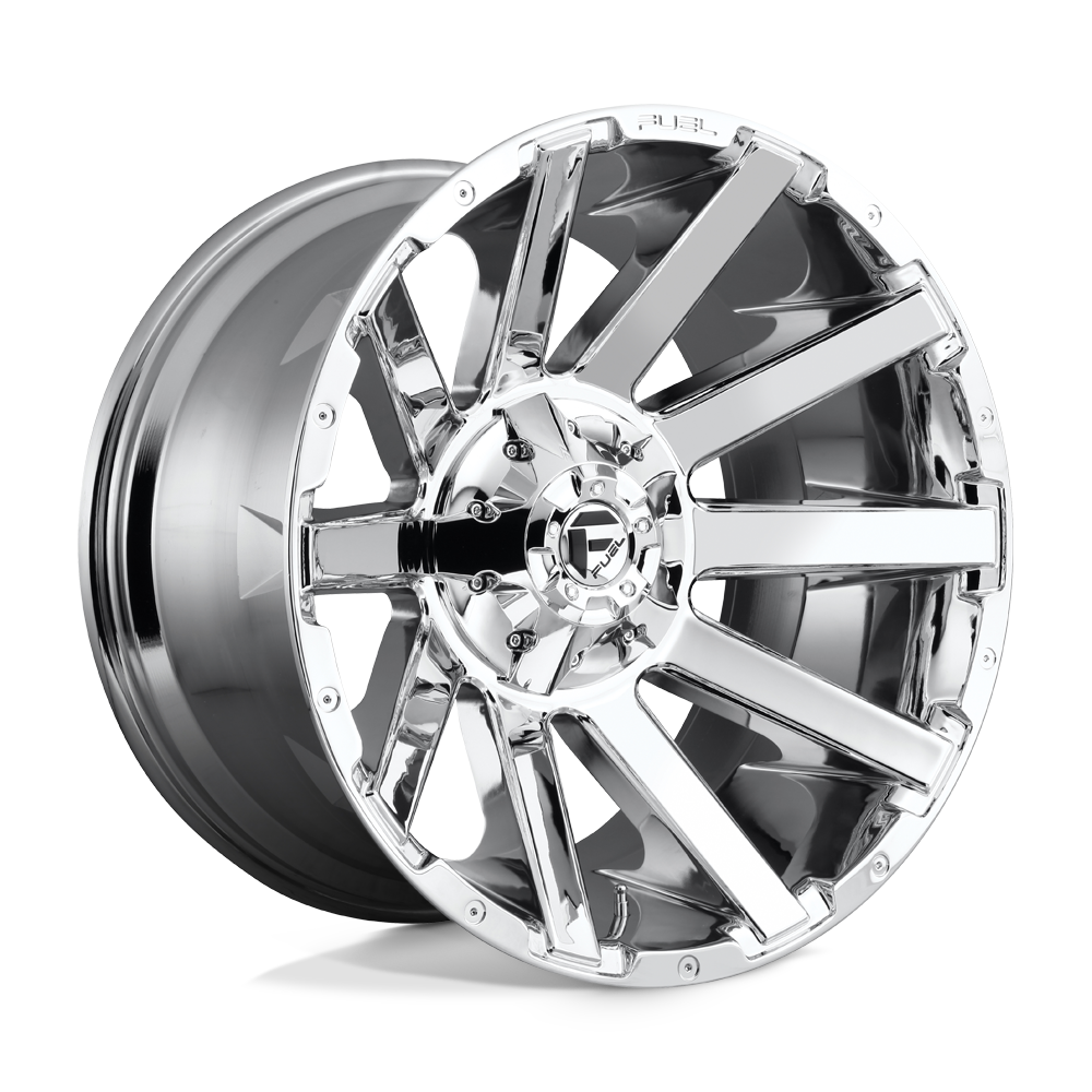 22X12 Fuel 1PC D614 CONTRA 8X170 -44MM CHROME PLATED