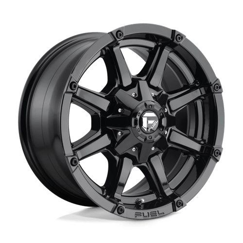 20X10 Fuel 1PC D575 COUPLER 6X135/5.5 -18MM GLOSS BLACK