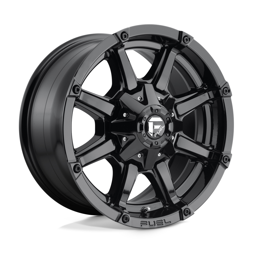 18X9 Fuel 1PC D575 COUPLER 6X135/5.5 19MM GLOSS BLACK