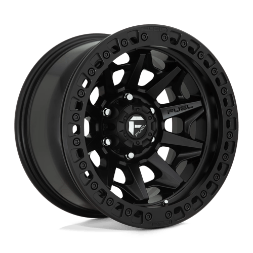 17X9 Fuel 1PC D114 COVERT BEADLOCK 5X5.0 -38MM MATTE BLACK