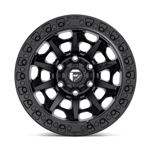 17X9 Fuel 1PC D694 COVERT 6X5.5 -12MM MATTE BLACK