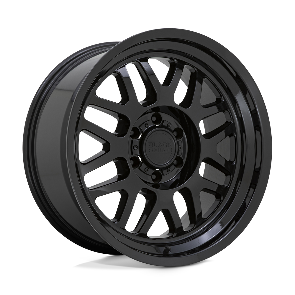 17X9.5 Black Rhino DELTA 5X5.5 2MM GLOSS BLACK