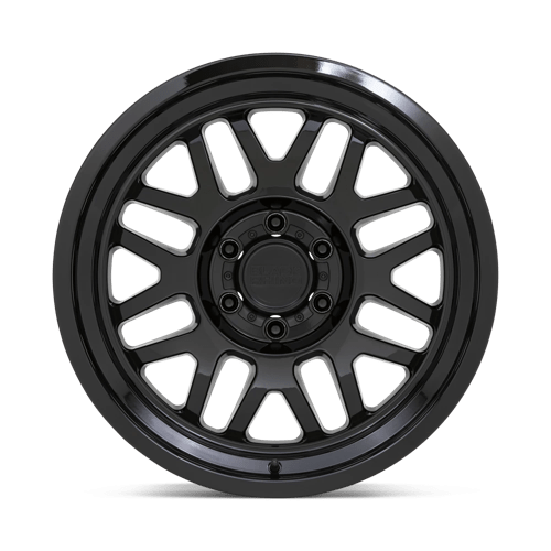 17X9.5 Black Rhino DELTA 6X135 12MM GLOSS BLACK