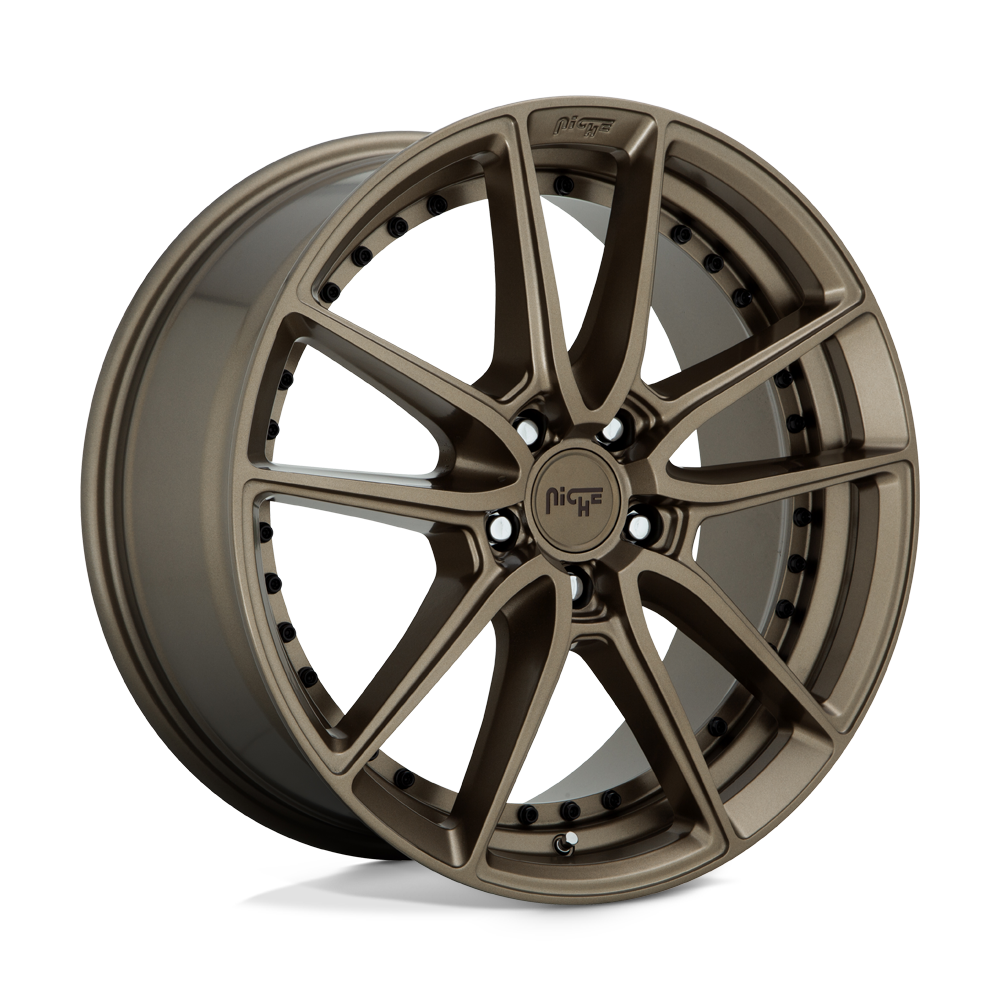 18X8 Niche 1PC M222 DFS 5X4.25 40MM MATTE BRONZE