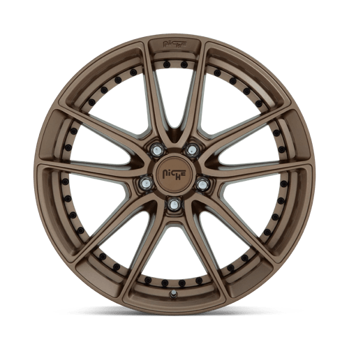 18X8 Niche 1PC M222 DFS 5X4.5 40MM MATTE BRONZE