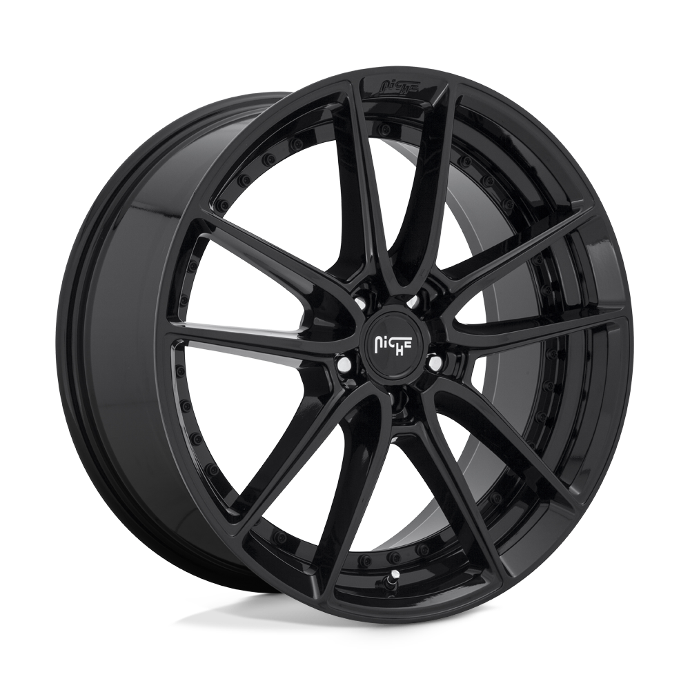 18X8 Niche 1PC M223 DFS 5X4.5 30MM GLOSS BLACK