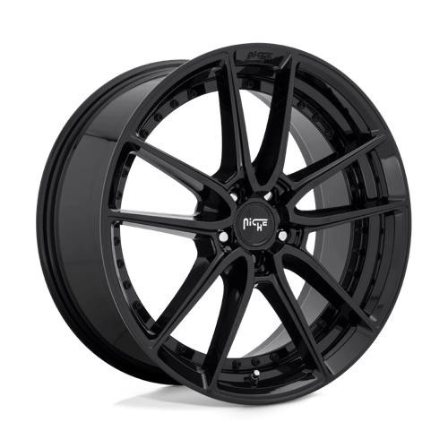 18X8 Niche 1PC M223 DFS 5X120 40MM GLOSS BLACK