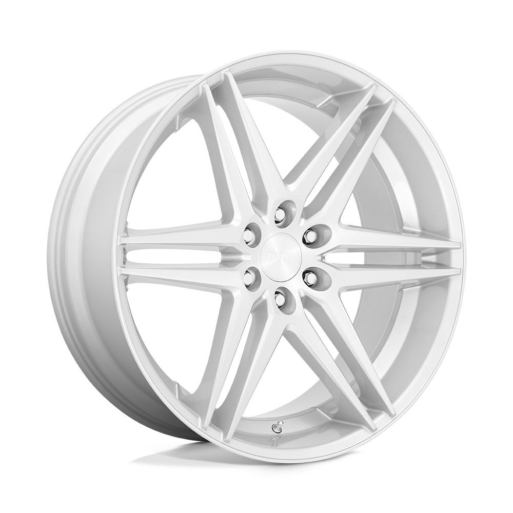 26X10 DUB 1PC S270 DIRTY DOG 6X135 30MM SILVER WITH BRUSHED FACE