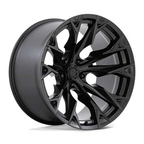 22X12 Fuel 1PC D804 FLAME 5X5.0 -44MM BLACKOUT