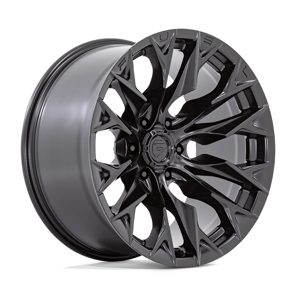 20X9 Fuel 1PC D804 FLAME 8X6.5 1MM BLACKOUT