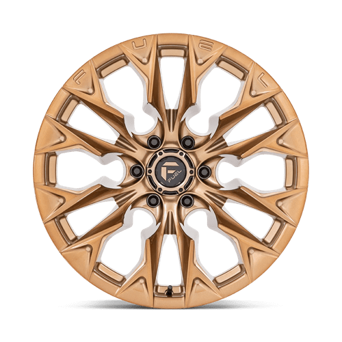 20X9 Fuel 1PC D805 FLAME 5X5.5 1MM PLATINUM BRONZE