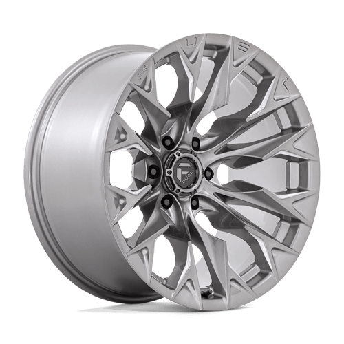 20X9 Fuel 1PC D806 FLAME 8X6.5 1MM PLATINUM