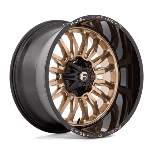 22X12 Fuel 1PC D797 ARC 5X4.5/5.0 -44MM PLATINUM BRONZE WITH BLACK LIP