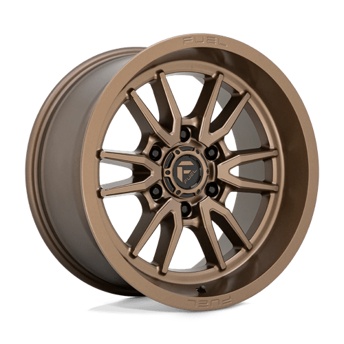 18X9 Fuel 1PC D788 CLASH 6X5.5 -12MM BRONZE