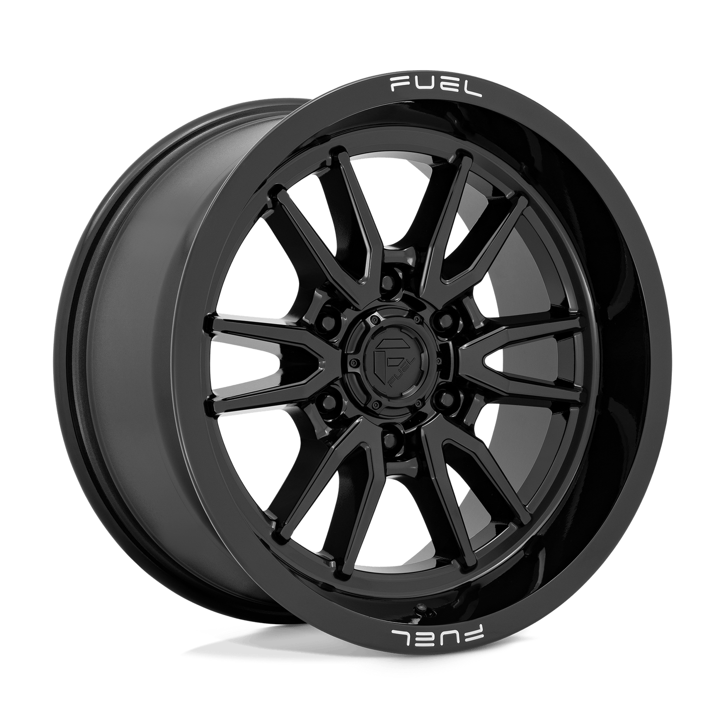 18X9 Fuel 1PC D760 CLASH 6X5.5 1MM GLOSS BLACK