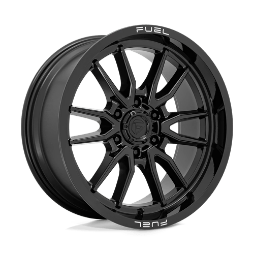 20X9 Fuel 1PC D760 CLASH 6X135 1MM GLOSS BLACK