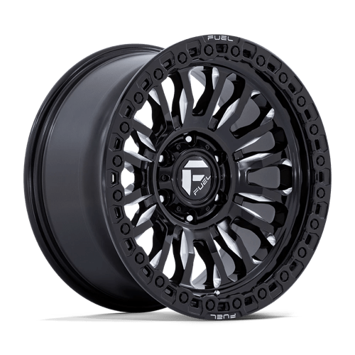 17X9 Fuel 1PC FC857 RINCON 5X5.0 -12MM GLOSS BLACK MILLED