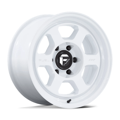 17X8.5 Fuel 1PC FC860 HYPE 5X150 10MM GLOSS WHITE