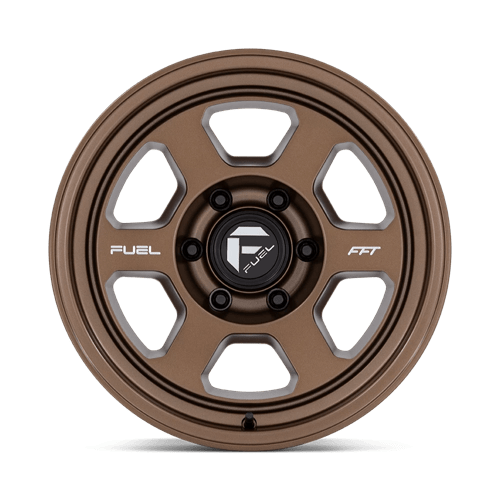 17X8.5 Fuel 1PC FC860 HYPE 5X5.0 -10MM MATTE BRONZE