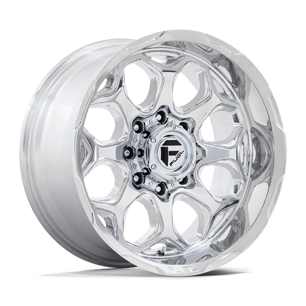 22X10 Fuel 1PC FC862 SCEPTER 6X5.5 -18MM POLISHED MILLED