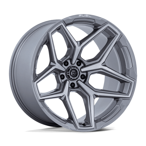 17X9 Fuel 1PC FLUX 5X5.0 -12MM PLATINUM