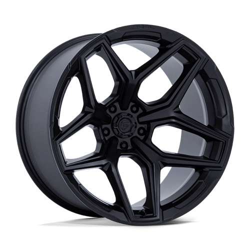 17X9 Fuel 1PC FLUX 5X5.0 -12MM BLACKOUT