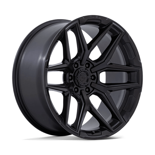 17X9 Fuel 1PC FLUX 6X5.5 -12MM BLACKOUT