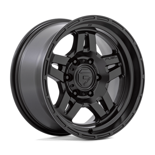 17X8.5 Fuel 1PC D799 OXIDE 5X5.0 -10MM BLACKOUT