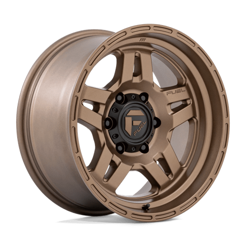 17X8.5 Fuel 1PC D800 OXIDE 5X5.0 1MM MATTE BRONZE