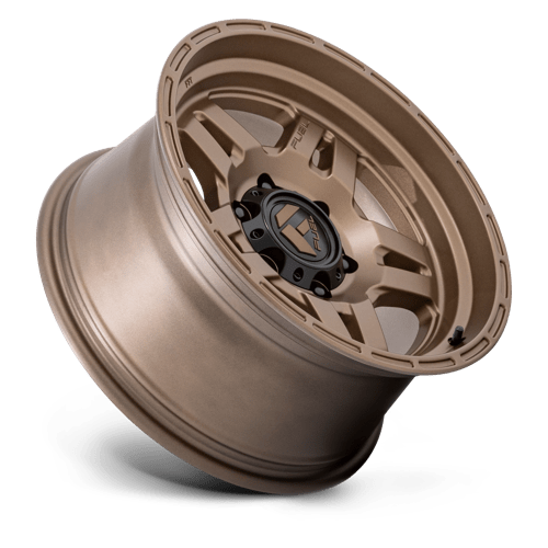 17X8.5 Fuel 1PC D800 OXIDE 5X5.0 1MM MATTE BRONZE