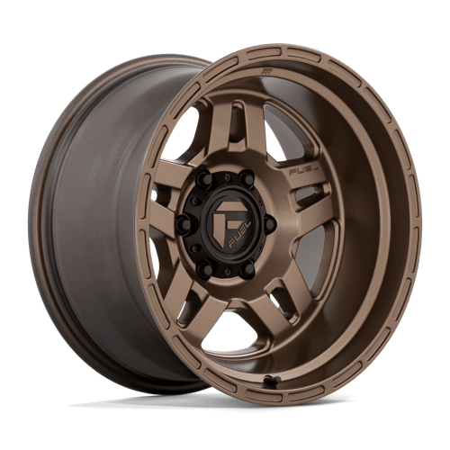 17X9 Fuel 1PC D800 OXIDE 6X5.5 -38MM MATTE BRONZE