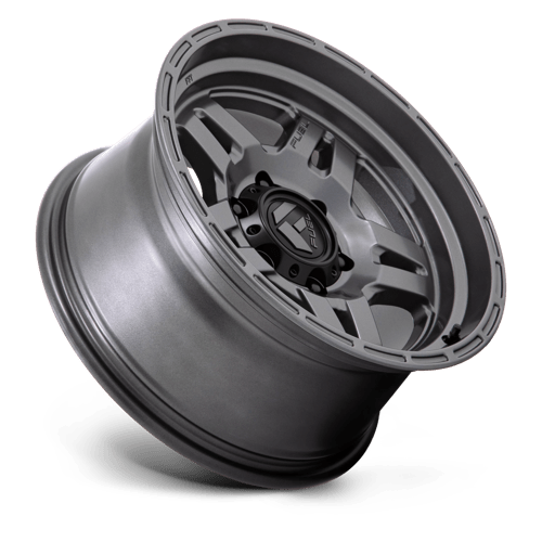 17X8.5 Fuel 1PC D801 OXIDE 5X5.0 -10MM MATTE GUNMETAL