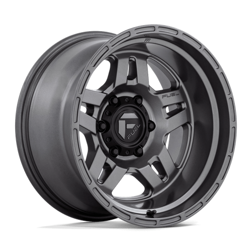 17X9 Fuel 1PC D801 OXIDE 6X5.5 -38MM MATTE GUNMETAL