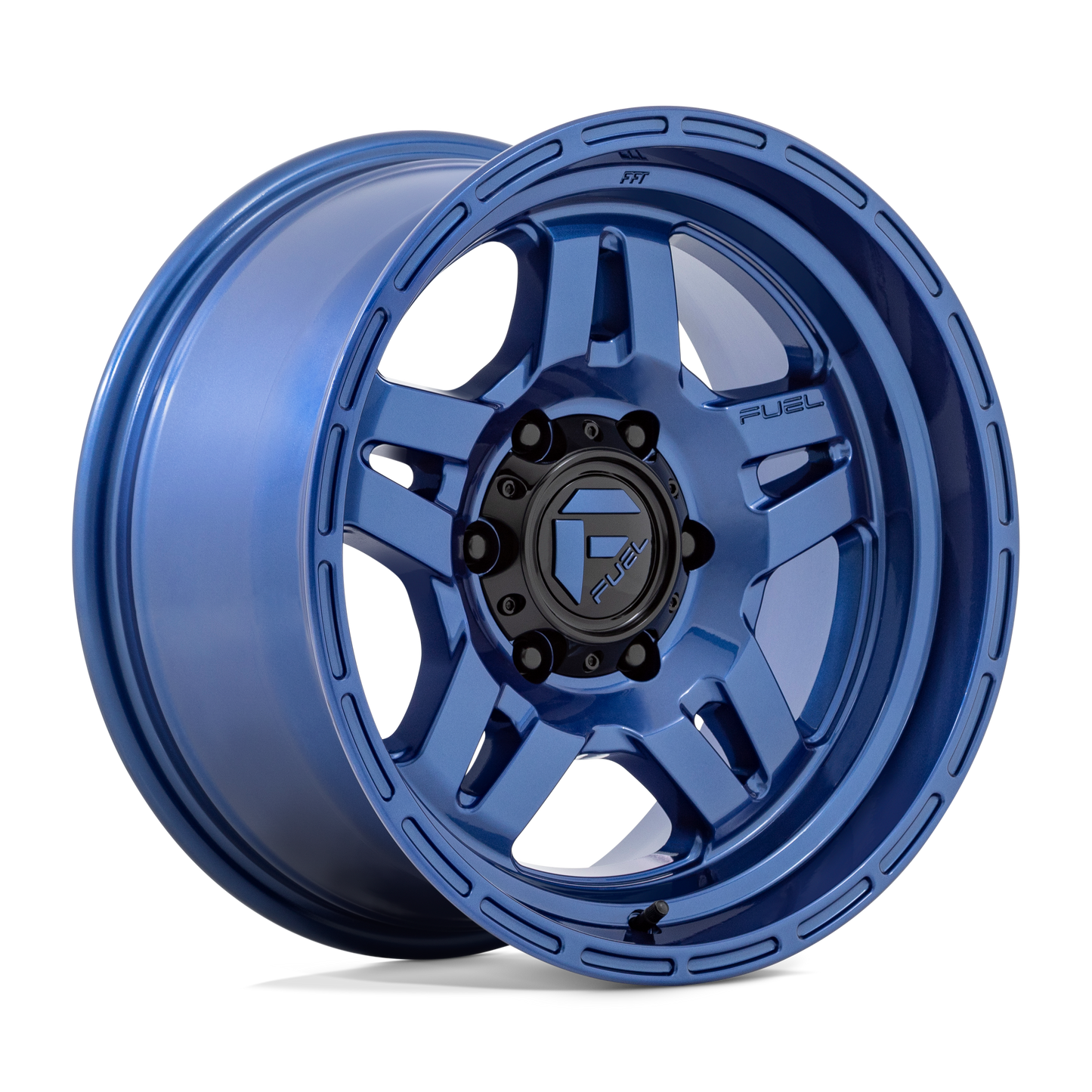 17X9 Fuel 1PC D802 OXIDE 5X5.0 -38MM DARK BLUE