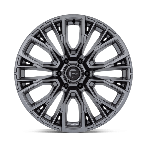 17X9 Fuel 1PC D848 REBAR 6X135 -12MM MATTE GUNMETAL