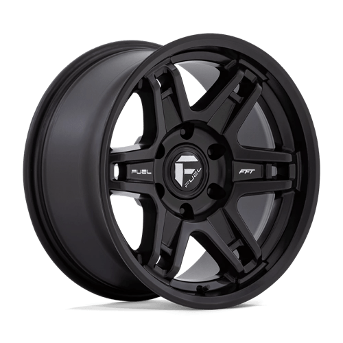 17X8.5 Fuel 1PC D836 SLAYER 6X5.5 -15MM MATTE BLACK