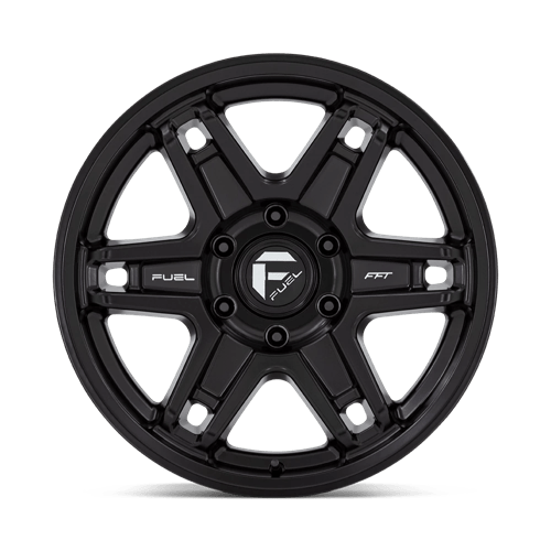 18X8.5 Fuel 1PC D836 SLAYER 6X5.5 -15MM MATTE BLACK