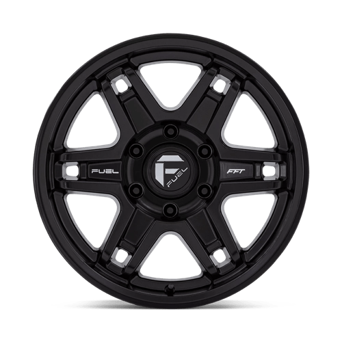 18X8.5 Fuel 1PC D836 SLAYER 5X5.0 -15MM MATTE BLACK