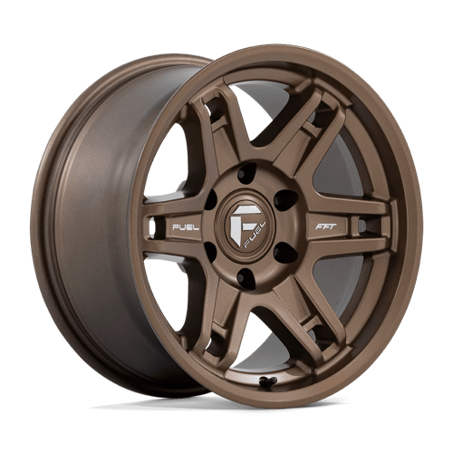 18X8.5 Fuel 1PC D837 SLAYER 5X5.0 -15MM MATTE BRONZE