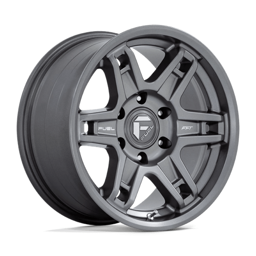 17X8.5 Fuel 1PC D838 SLAYER 6X5.5 -15MM MATTE GUNMETAL