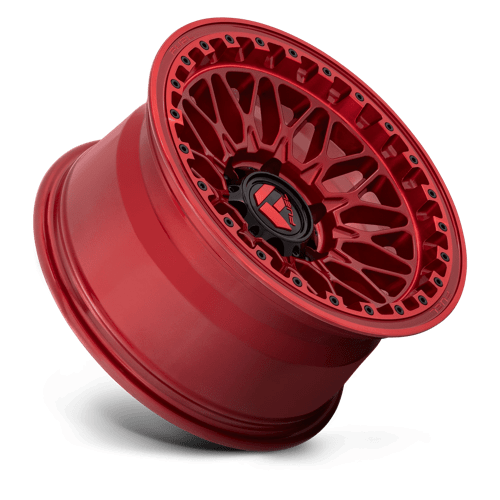 17X9 Fuel 1PC D758 TRIGGER 6X5.5 -12MM CANDY RED