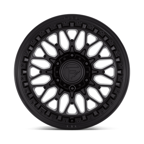 17X9 Fuel 1PC D757 TRIGGER 6X5.5 -12MM MATTE BLACK