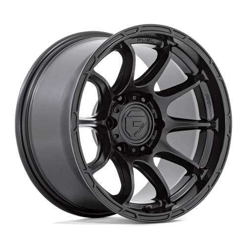 17X9 Fuel 1PC D791 VARIANT 6X5.5 1MM MATTE BLACK