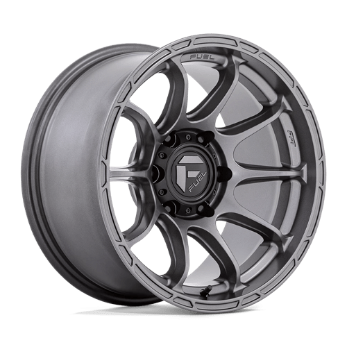 17X9 Fuel 1PC D793 VARIANT 5X5.0 1MM MATTE GUNMETAL