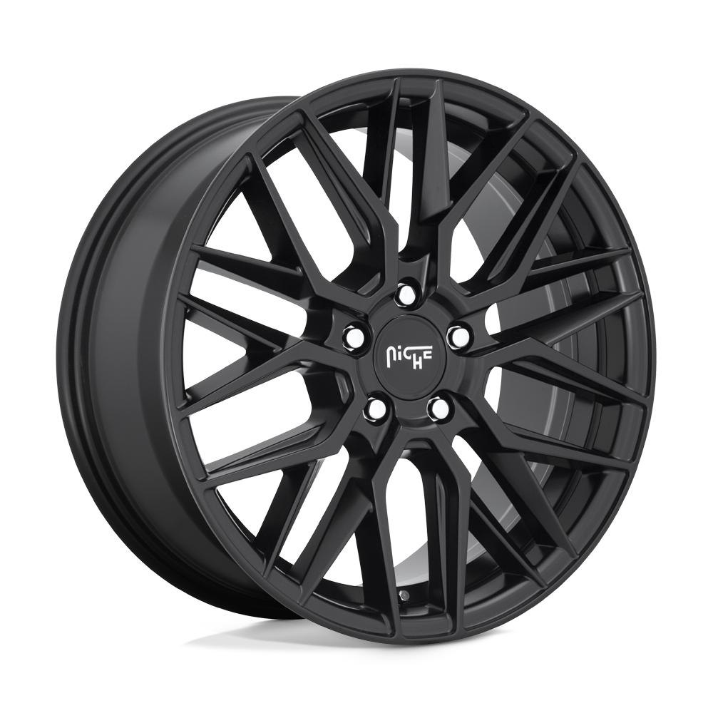 18X8 Niche 1PC M190 GAMMA 5X112 42MM MATTE BLACK