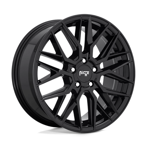 18X8 Niche 1PC M224 GAMMA 5X112 42MM GLOSS BLACK