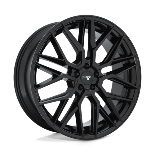 18X8 Niche 1PC M224 GAMMA 5X4.5 40MM GLOSS BLACK