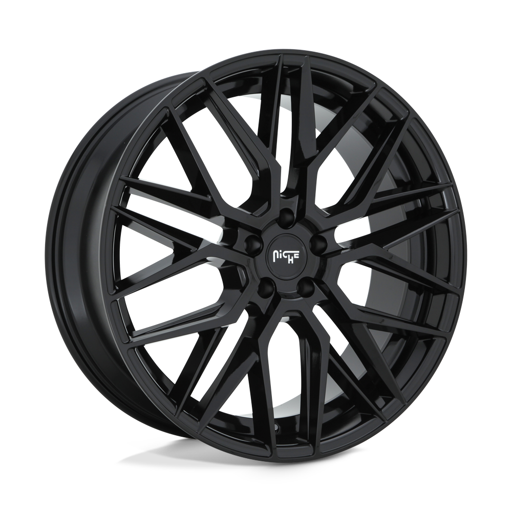 18X8 Niche 1PC M224 GAMMA 5X4.5 40MM GLOSS BLACK